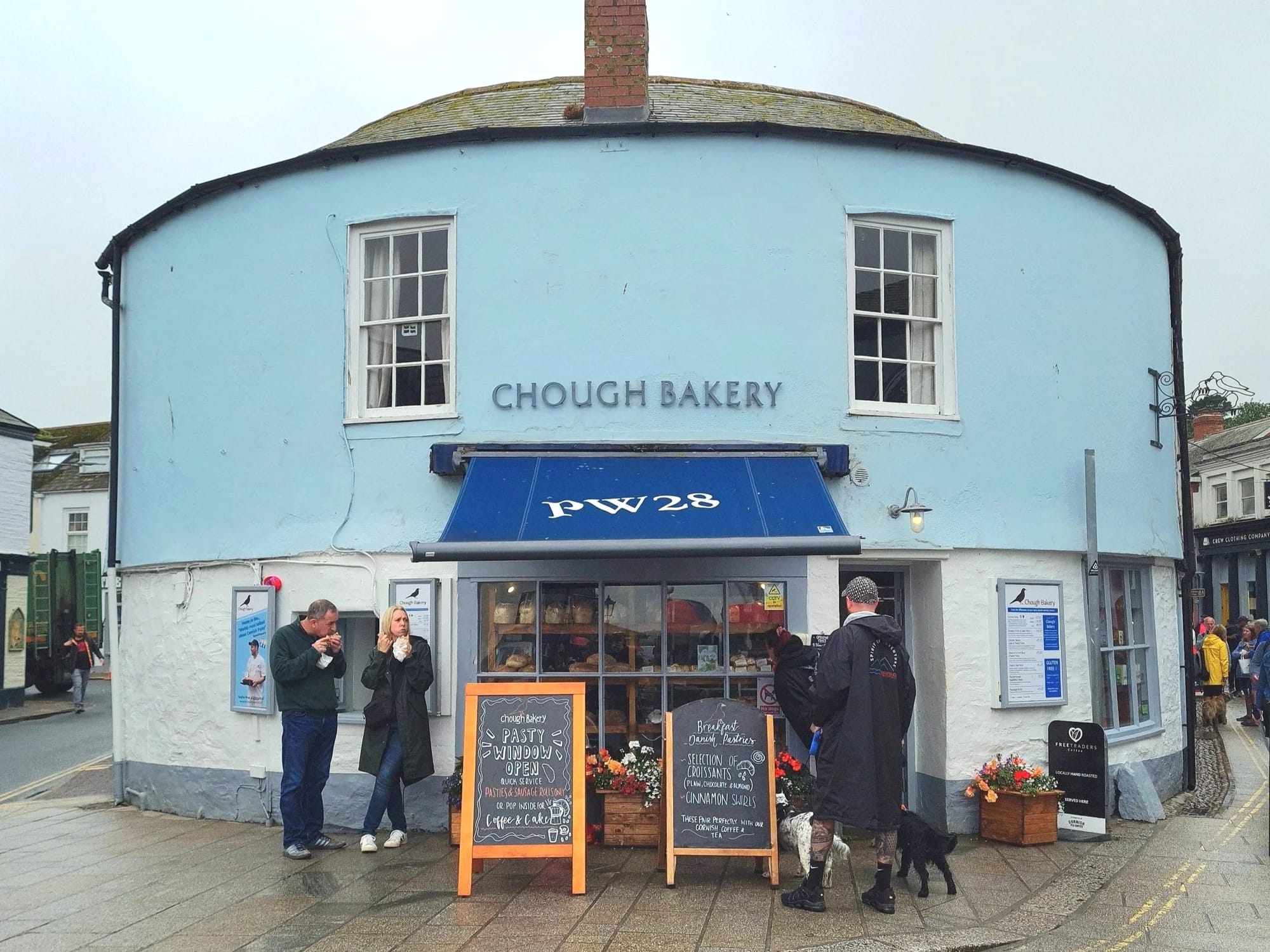 Interior of the former Chough Bakery site, now Malcolm Barnecutt in Padstow