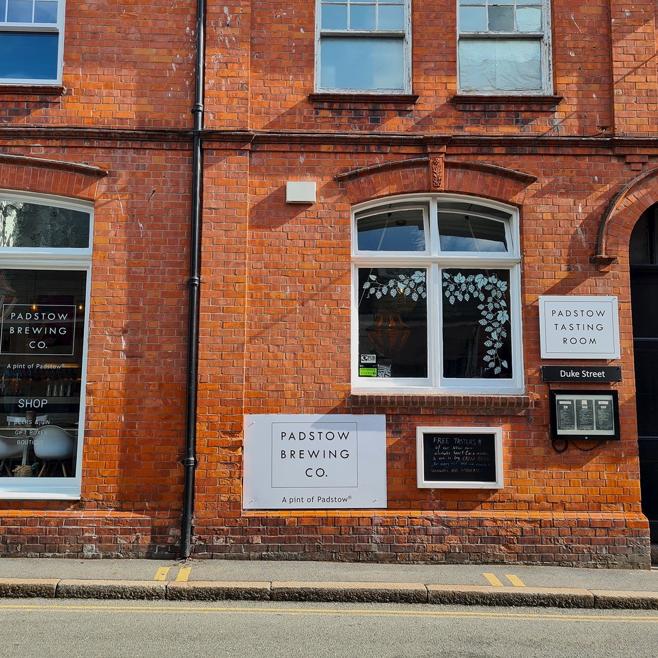 The Padstow Tasting Room on Duke Street, host to a lively monthly pub quiz