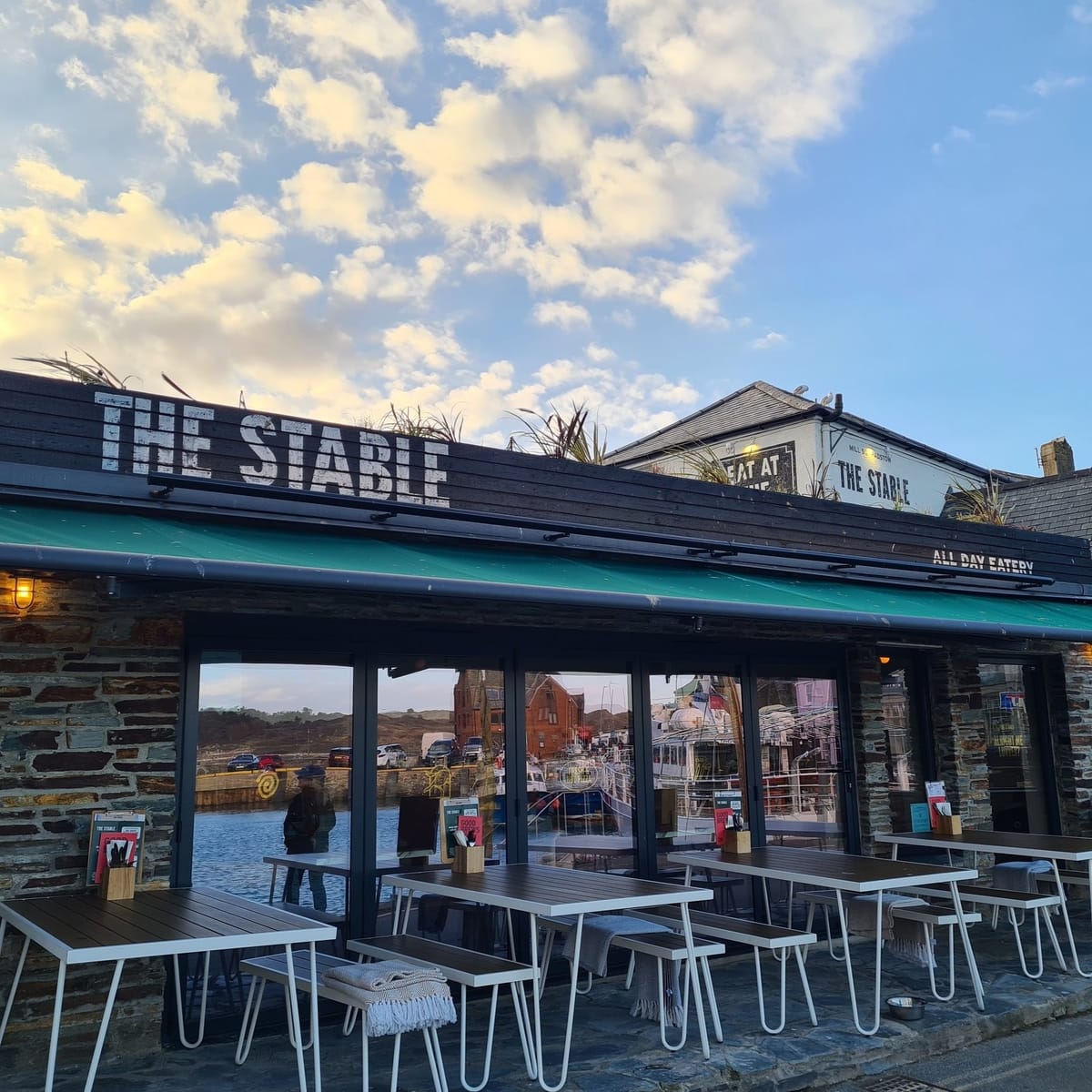 The Stable, a new sourdough pizza and cider eatery on Padstow's harbour front